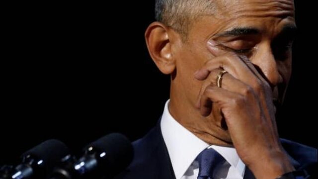 Obama tijdens afscheidsspeech: blijf naar elkaar luisteren