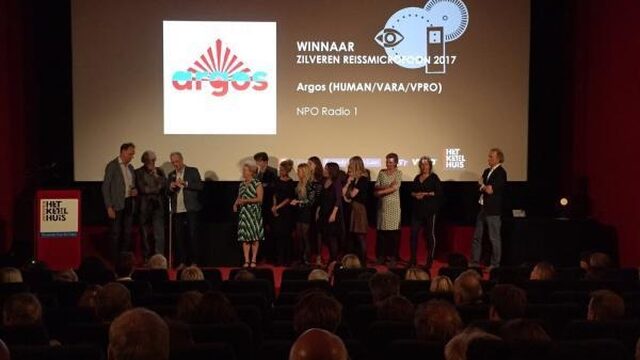 Argos wint Zilveren Reissmicrofoon