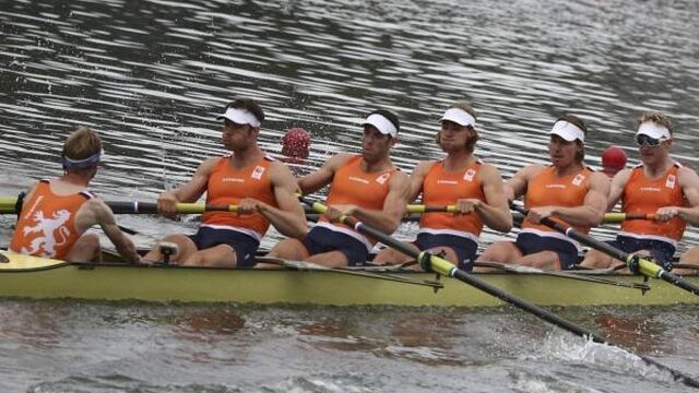 Roeiers mannenacht veroveren brons