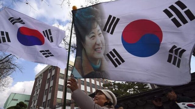 Rellen na wegsturen Zuid-Koreaanse president Park