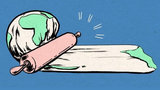 De angst van deze hoogleraar: dat iedereen straks weer denkt dat de aarde plat is
