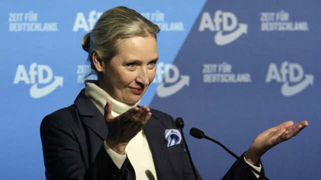 Kan 'moderne' Weidel de AfD over de finish trekken? 'Brandmauer is weer dichtgemetseld'