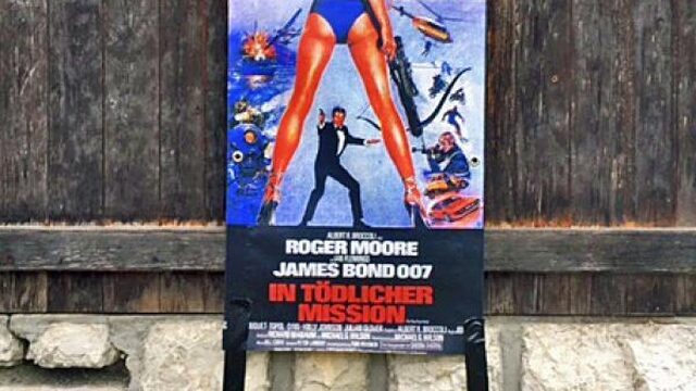 Bond-film 'For your eyes only' herleeft in het Italiaanse Cortina