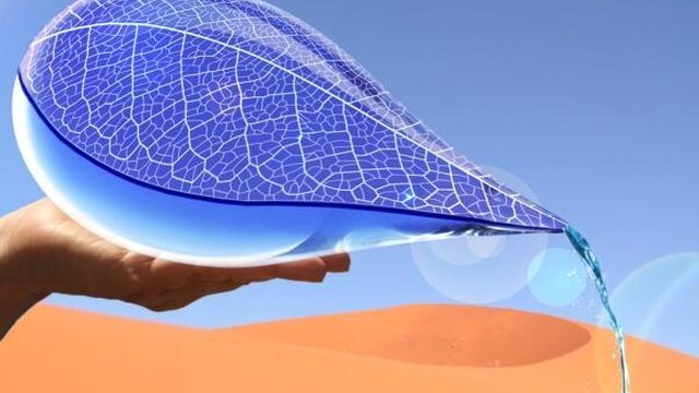 Knap kunstje: water halen uit woestijnlucht