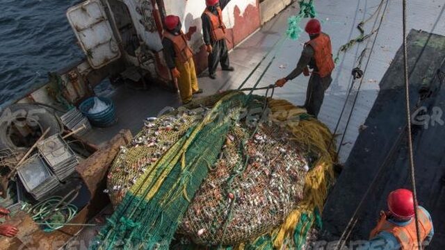 Illegale visserij voor de westkust van Afrika