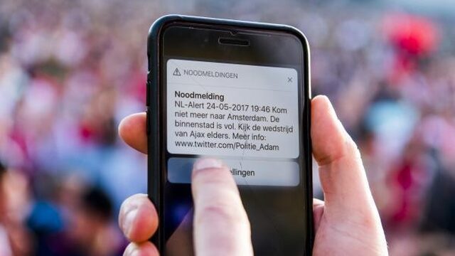 Waarom er een NL-Alert verstuurd werd