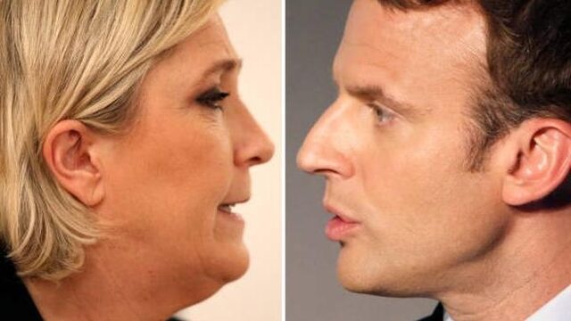 Presidentsverkiezingen Frankrijk: Macron en Le Pen naar tweede ronde
