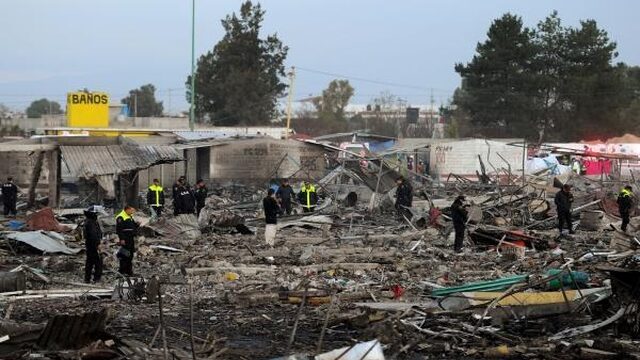 Tientallen doden en gewonden bij vuurwerkramp in Mexico