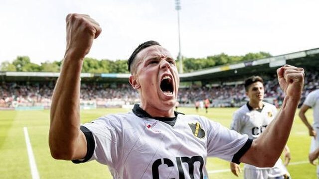 Roda JC blijft in de eredivisie, NEC degradeert