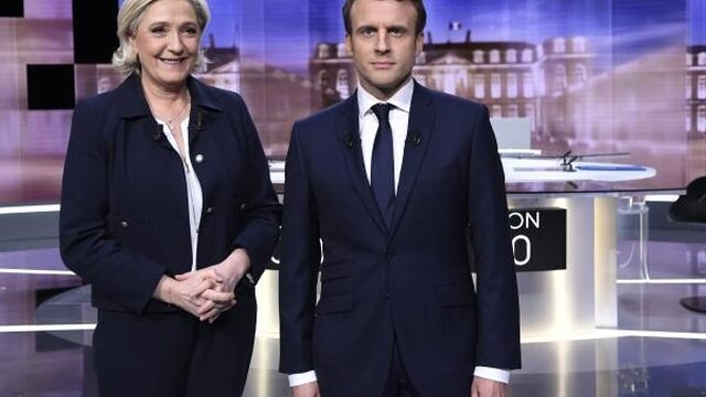Felle aanvallen in het laatste debat tussen Le Pen en Macron