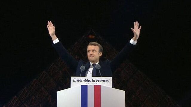 Emmanuel Macron wordt de nieuwe president van Frankrijk