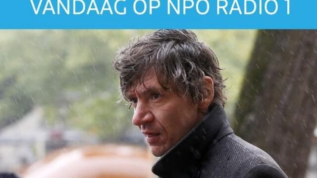 Vandaag op NPO Radio 1: schrijver Peter Buwalda