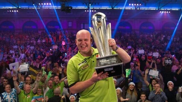 Sportforum juicht mee met wereldkampioen Michael van Gerwen