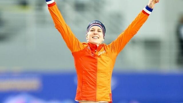 Ireen Wüst: 'Ik heb denk ik Sven's medaille gekregen'