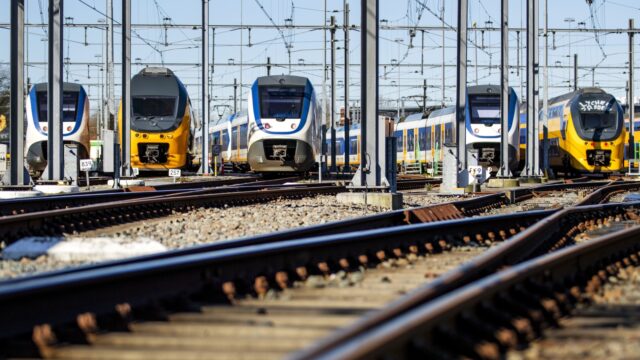Waar 'slapen' alle treinen 's nachts?