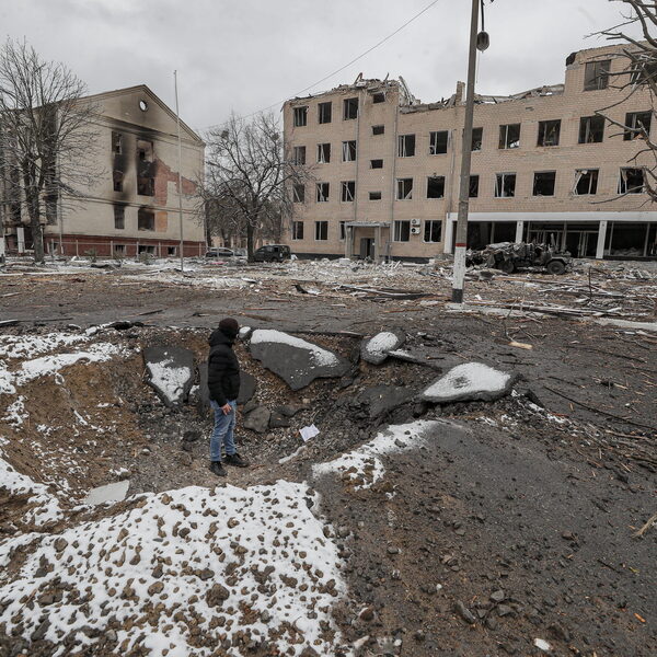 Peter blijft voorlopig in Kiev: 'Er is de constante dreiging dat je een raket op je hoofd krijgt'