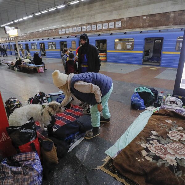 Belgische journalist Rudi Vranckx in Charkov: inwoners leven wekenlang ondergronds