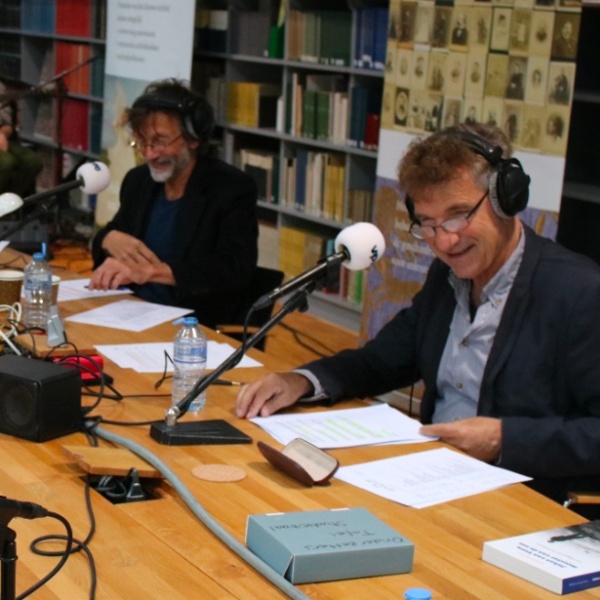 Laatste uitzending OVT met presentatoren Jos Palm en Paul van der Gaag