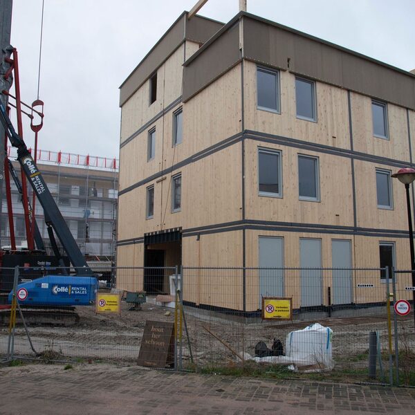 Amersfoort bouwt wijk met houten huizen: 'De balans is te veel doorgeslagen naar steen'