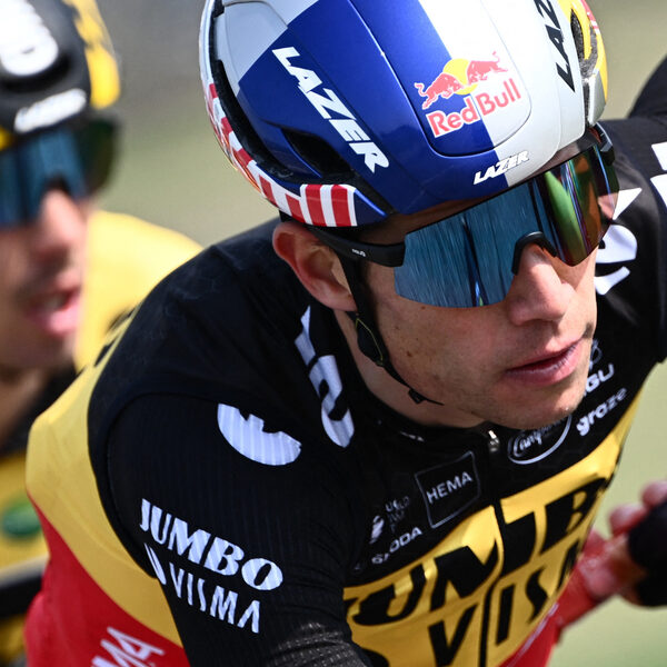 Wout van Aert toont goede sprintbenen in voorproefje Tour