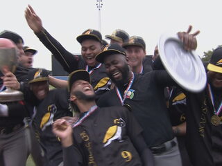 Honkballers Amsterdam pakken landstitel in Holland Series