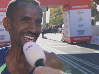 Belg Abdi duikt onder Europees record in jubileumeditie marathon Rotterdam