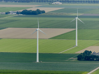 Meeste windenergie komt uit Flevoland