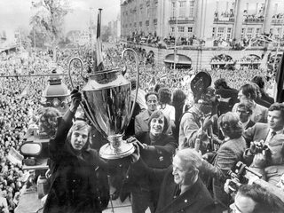 Botsende Michels en Keizer, met speelse Cruijff: zo won Ajax driemaal de Europa Cup