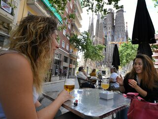 Storm in een Spaans glas wijn