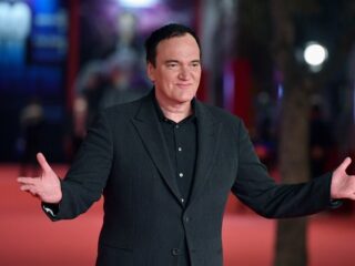Flitsbezoek Tarantino in Amsterdam: 'Z'n films duren meestal half uur te lang'