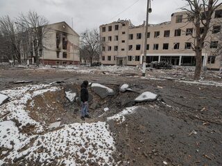 Peter blijft voorlopig in Kiev: 'Er is de constante dreiging dat je een raket op je hoofd krijgt'