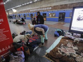 Belgische journalist Rudi Vranckx in Charkov: inwoners leven wekenlang ondergronds