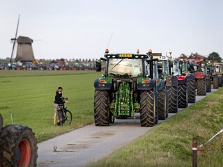 Jonge boeren protesteren ook: 'Ik sla mijn tentamen ervoor over'