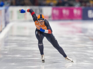 Leerdam komt na vijfde wereldbekerwinst net te kort voor eindzege op 1000 meter