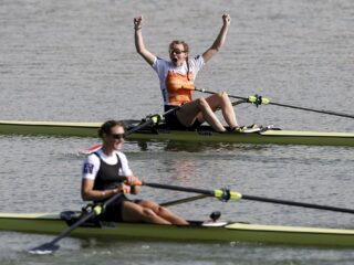 Nederlandse zilvervloot op WK roeien, Karolien Florijn wereldkampioene skiff