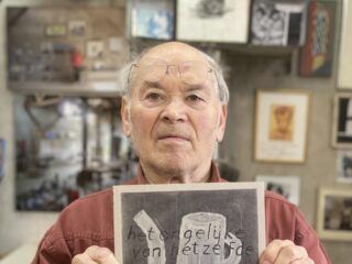 Kunstenaar Klaas Gubbels: 'Ik blijf altijd proberen van niets iets te maken'