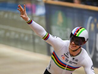 Harrie Lavreysen slaat opnieuw toe: EK-winst op de keirin