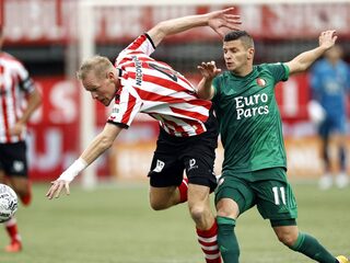 Feyenoord voorkomt in blessuretijd puntenverlies tegen buurman Sparta