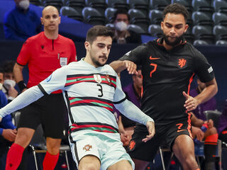 Zaalvoetballers zorgen niet voor stunt tegen Portugal