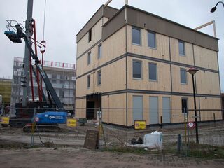 Amersfoort bouwt wijk met houten huizen: 'De balans is te veel doorgeslagen naar steen'