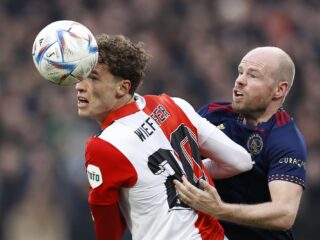 Feyenoord krijgt Ajax niet over de knie in onbeslist voetbalgevecht