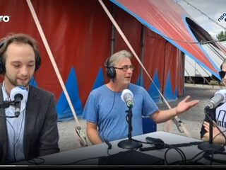 Oekraïense circusartiesten in Dordrecht: 'Kunst helpt mensen bewust te maken'