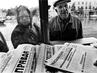 Grimmige grappen terug als protest in Rusland