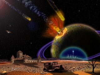 Ruimtepuin op je hoofd tijdens de barbecue? Het lijkt een kwestie van tijd