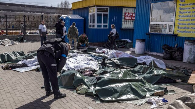 'Aanval op Kramatorsk is een ander niveau van wreedheid'
