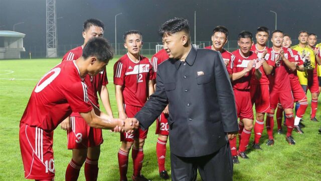 Kim Jong-Un gooit ook WK door de propagandamolen