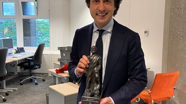 Jesse Klaver wint Debatprijs 2021