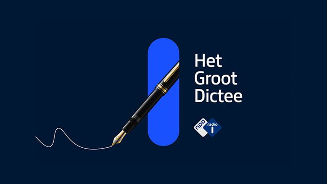Zaterdag 6 november bij NPO Radio 1: het Groot Dictee der Nederlandse taal