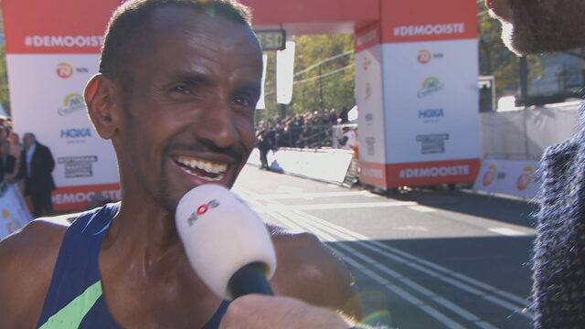 Belg Abdi duikt onder Europees record in jubileumeditie marathon Rotterdam