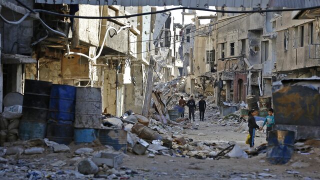 Unieke beelden gepubliceerd van massamoord door Syrische overheid
